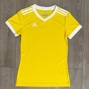 Adidas Bright Yellow Jersey Size XS
